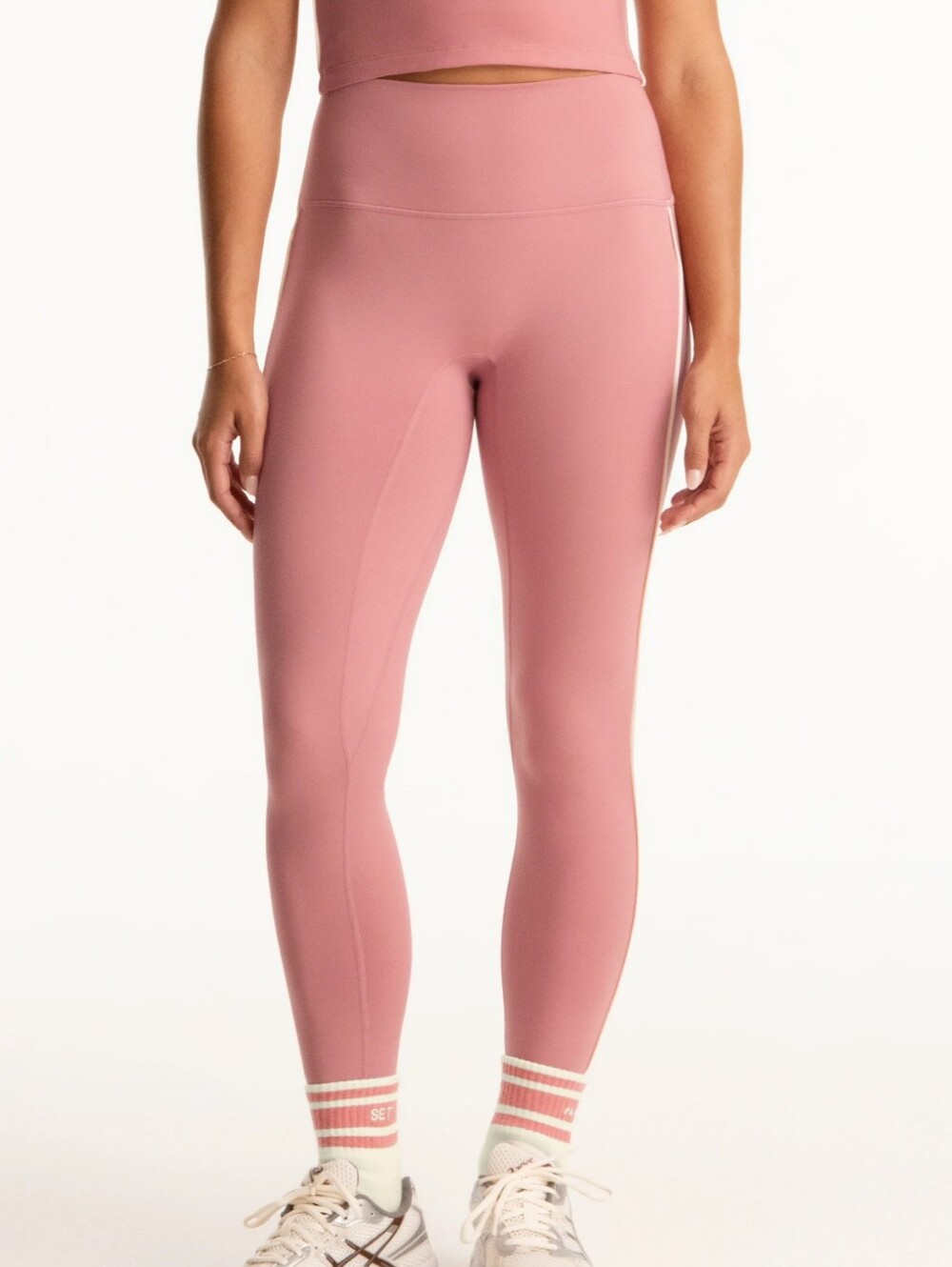 SET Active High-Waist Leggings with Side Stripe💐